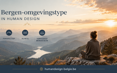 De Bergen-omgeving in Human Design