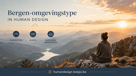 De Bergen-omgeving in Human Design