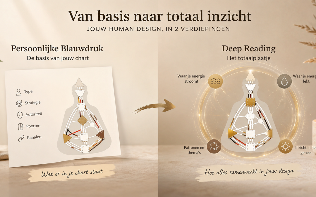 Persoonlijke Blauwdruk vs. Deep Reading